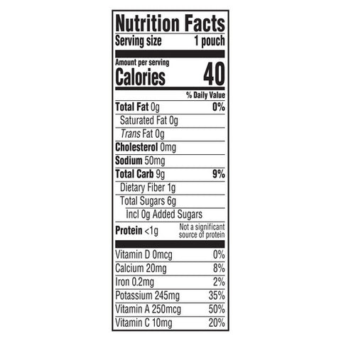 Gerber, Veggie Power Natural For Baby Carrot Tomato Basil And Balsamic Vinegar, 3.5 Oz (Case Of 12)