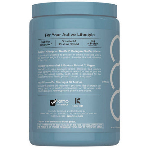 Neocell Laboratories, Collagen Peptides Grass Fed, 10 Oz Neocell Laboratories