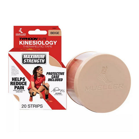 Sports Medicine Pre-Cut I-Strips Typhoon Elite Kinesiology Tape 1 Count by Mueller