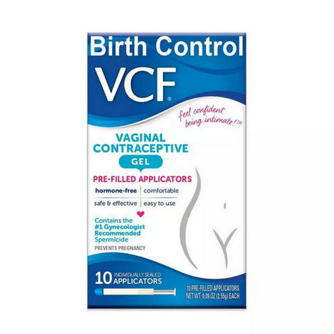 Contraceptive Gel Pre-Filled Applicators 10 Count by Vcf