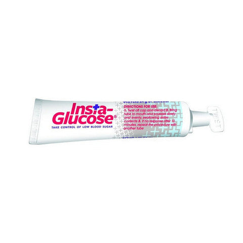 Insta-Glucose, Glucose Gel Cherry, 3 Count