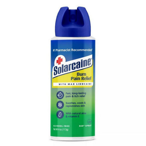 Aloe Sunburn Relief Spray 4 Oz by Solarcaine