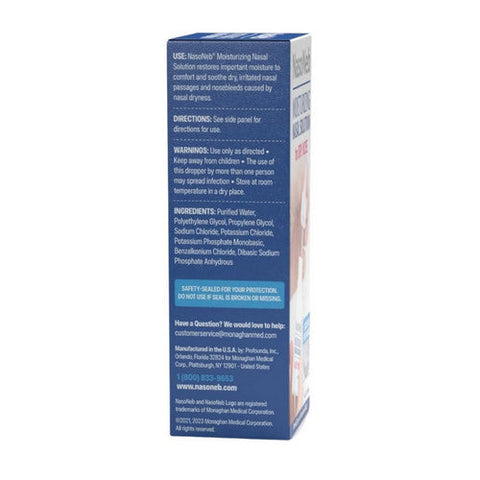 Nasoneb, Moisturizing Nasal Solution For Dry Nose, 1 Oz