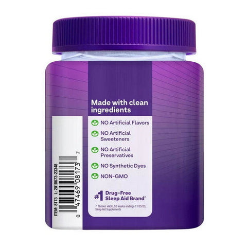 Natrol, Melatonin Gummies Time Release Sleep Gummies, 10 Mg, 55 Count Natrol