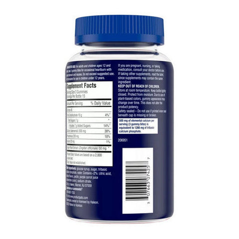 Tums, Plus Gummy Bites Upset Stomach And Nausea Support Ginger Berry, 45 Count