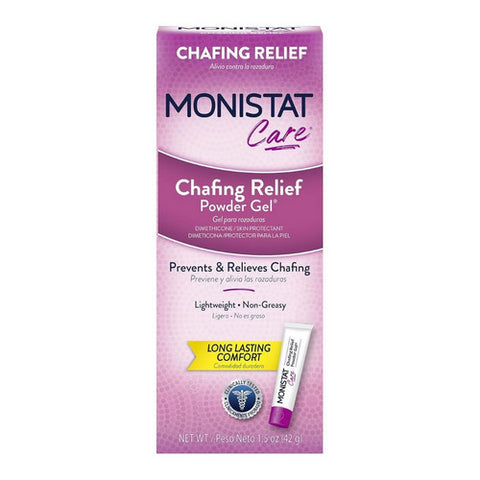 Care Feminine Chafing Relief Powder Gel Anti-Chafe Protection 1.5 Oz by Monistat