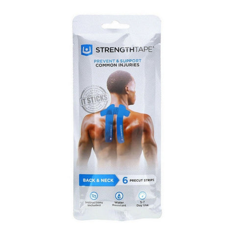 Strengthtape PreCut Back And Neck Taping Kit 1 Count by Ironman