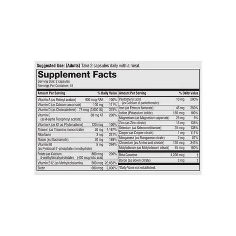 Youtheory, GLP-1 Support High Potency Multi, 90 Veg Caps