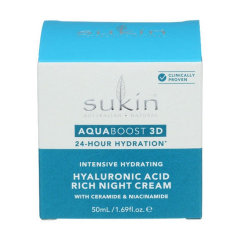 Aquaboost Night Cream 1.69 Oz by Sukin
