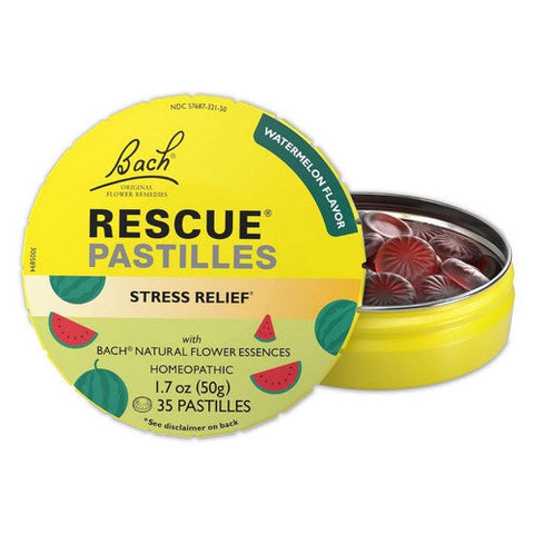 Bach, Rescue Pastilles Watermelon, 1.7 Oz Bach