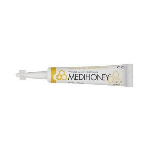 Medihoney, Wound And Burn Dressing Paste, 0.5 Oz Medihoney