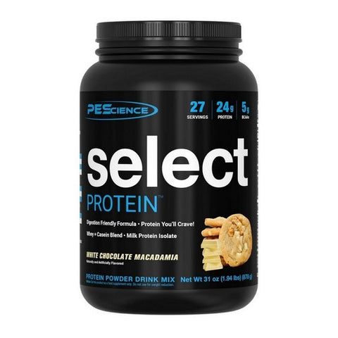 Select Protein White Chocolate Macadamia 1.85 Lbs by Pescience