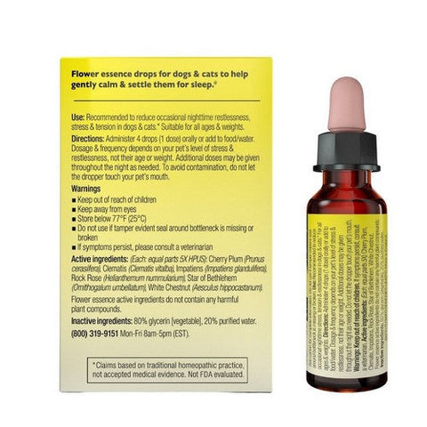 Bach, Rescue Pet Sleep Dropper, 10 Ml Bach