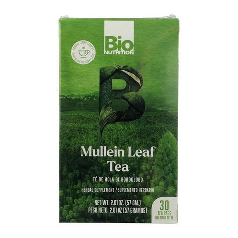 Mullein Leaf Tea 30 Bags by Bio Nutrition Inc