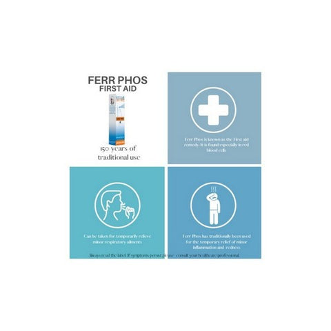 Schuessler Tissue Salts, Ferr Phos 6X First Aid Spray, 30 Ml Schuessler Tissue Salts
