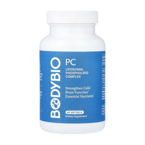PC - Liposomal Phospholipid Complex 60 Softgels by BodyBio