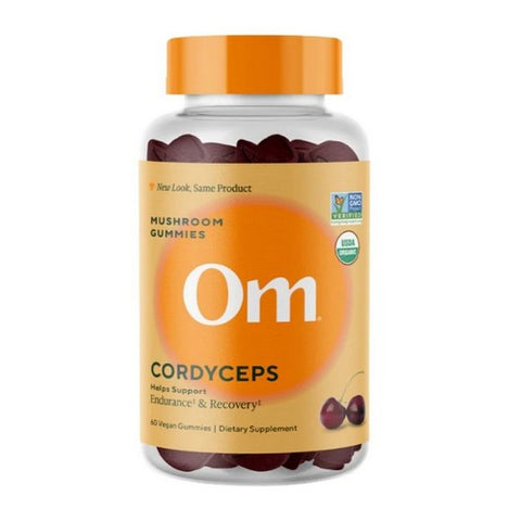 Cordyceps Mushroom Gummy 60 Capsules by Om Mushrooms