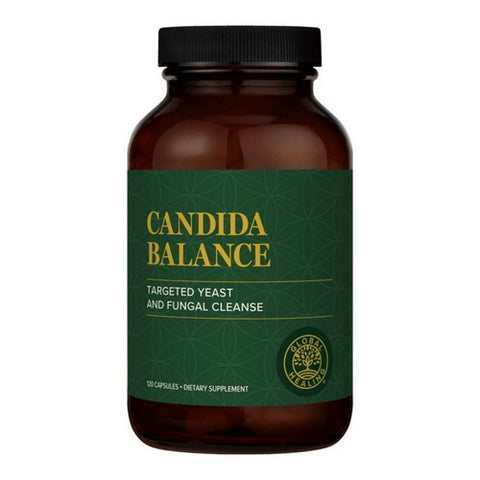 Candida Balance Targeted Yeast And Fungal Cleanse 120 Capsules by Global Healing Center