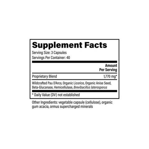 Global Healing Center, Candida Balance Targeted Yeast And Fungal Cleanse, 120 Capsules Global Healing Center