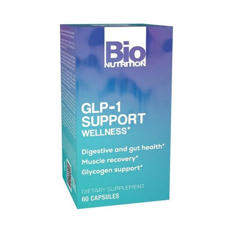 GLP-1 Support Wellness 60 Capsules by Bio Nutrition Inc