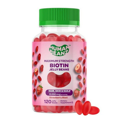 Human Beanz Biotin 120 Count by Human Beanz