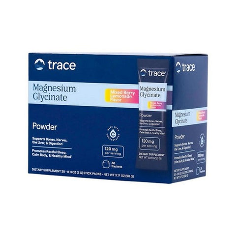 Magnesium Glycinate Stick Pack 30 Count by Trace Minerals