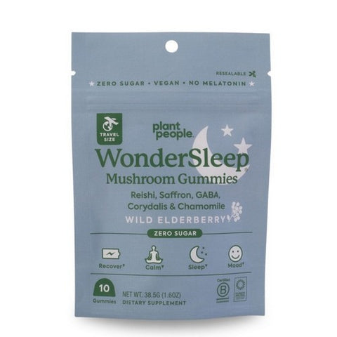 Wonder Sleep Mushroom Gummies 10 Count by Plant People