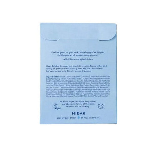 HiBAR, Soap Free Body Wash Bar Vanilla Blue Orchid, 3 Oz HiBAR