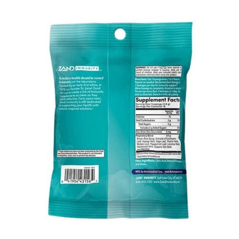 Zand, Menthol Lozenges, 18 Count Zand
