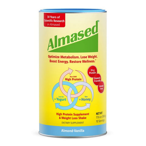 Dietary Supplement For Weight Management Almond Vanilla 17.6 Oz by Almased