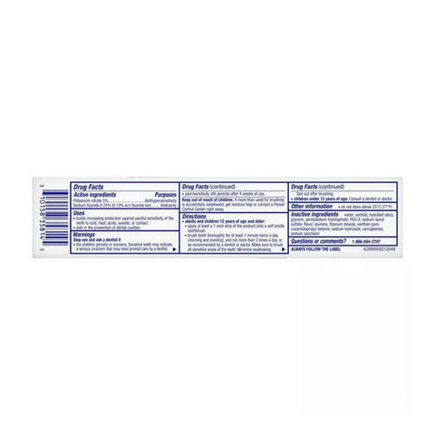 Poligrip, White Stain Protector Toothpaste, 3.4 Oz Poligrip