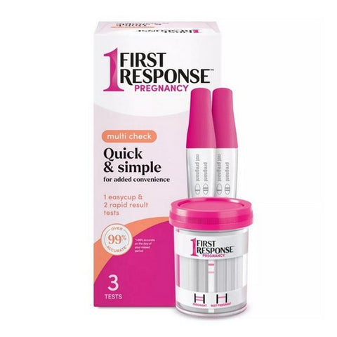 Multi Check Quick And Simple Pregnancy Test Kit 3 Count by Hero Cosmetics