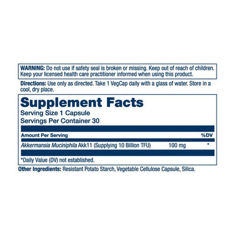 Solaray, Akkermansia Postbiotic, 30 Veg Caps Solaray