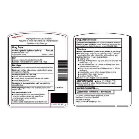 Perrigo, Polyethylene Glycol 3350 Powder, 17.9 Oz Perrigo