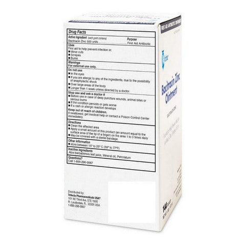 Globe, Bacitracin Antibiotic Zinc Ointment, 144 Packets Globe