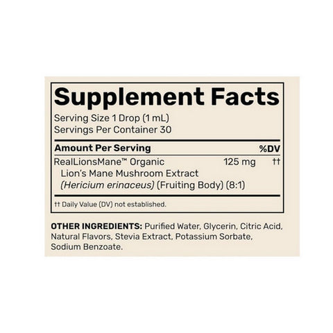 Fungies, Lions Mane Mushroom Tincture Chocolate, 30 Ml Fungies