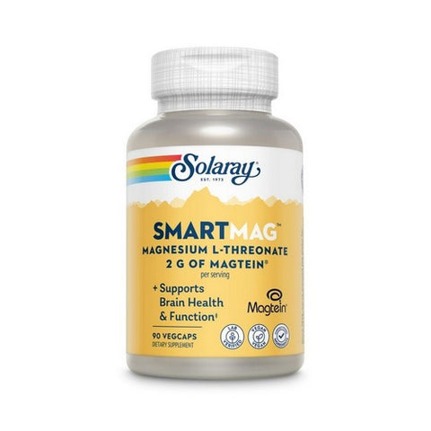 Smart-Mag Magnesium L-Threonate 90 Veg Caps by Solaray