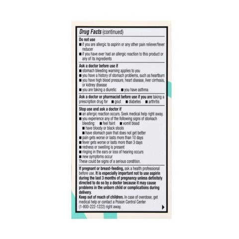 Foster And Thrive, Low Dose Aspirin, 81 Mg, 120 Tabs Foster And Thrive