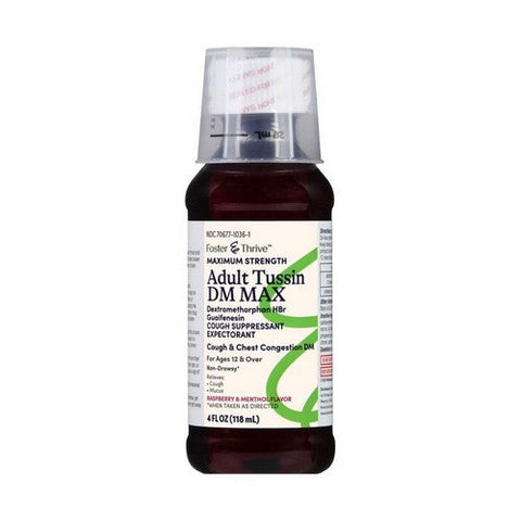 Foster And Thrive, Tussin Dm, 4 Oz Foster And Thrive