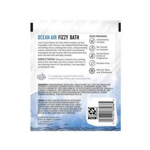 Aura Cacia, Ocean Air Fizzy Bath, 2.5 Oz