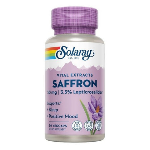 Affron Saffron Extract 30 Veg Caps by Solaray