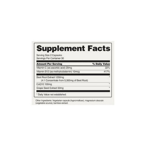 Snap Supplements, Heart Beets, 60 Caps Snap Supplements