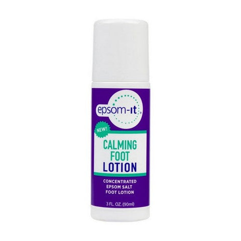Epsom-It, Calming Foot Lotion Rollerball, 3 Oz Epsom-It