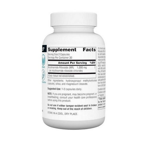 Source Naturals, Nictotinamide Riboside, 500 Mg, 60 Veg Caps Source Naturals