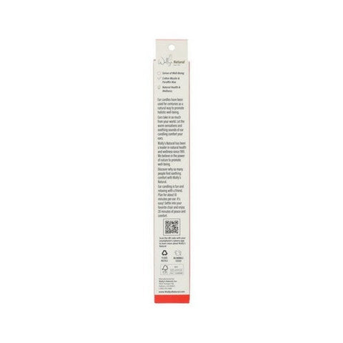 Wallys Natural Products, Ear Candles Paraffin Peppermint, 2 Count Wallys Natural Products