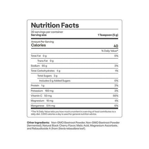 Humann, Superbeets Beet Powder Black Cherry, 5.3 Oz Humann