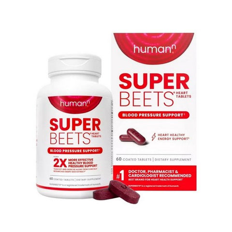 Humann, Humann SuperBeets Heart Tablets, 60 Count Humann