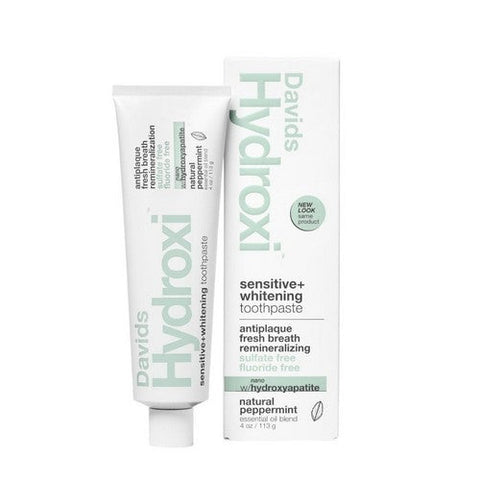 Davids, Sensitive Toothpaste Peppermint, 4 Oz Davids
