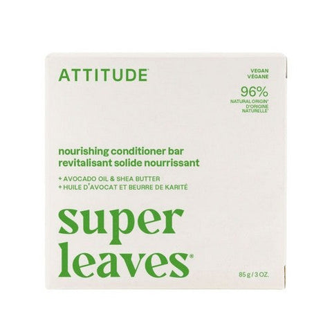Attitude, Super Leaves Pear And Amber Nourishing Conditioner, 3 Oz Attitude