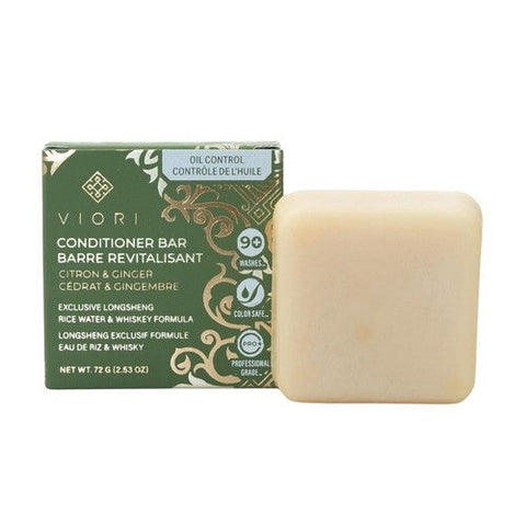 Viori, Men's Conditioner Bar Citron And Ginger, 2.54 Oz Viori